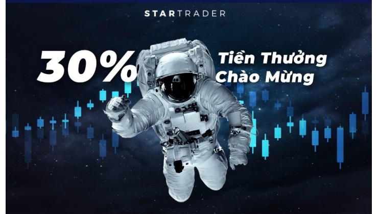 CHƯA CẦN CHƠI, LỜI NGAY 30% TÀI KHOẢN cùng STARTRADER